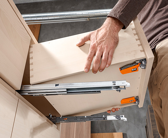 Blum Movento Full Extension Runner System - Blumotion - 40Kg